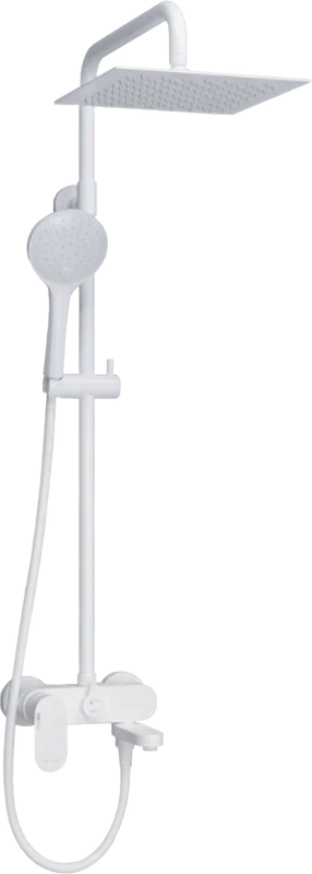 Душевая стойка Wasserkraft Mindel 8500 A185.254.155.WM, белая Sancos — официальный сайт