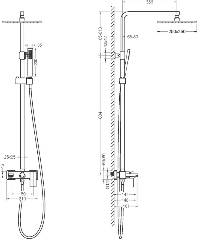 Душевая стойка Timo Selene SX-1030/16, матовая белая Sancos — официальный сайт