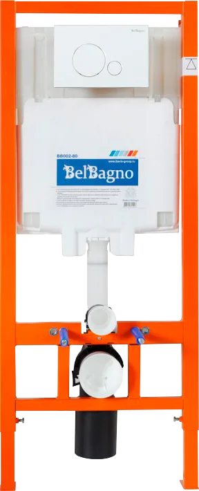 Инсталляция BelBagno BB002-80 + Кнопка Sfera BB014-SR-BIANCO белая Sancos — официальный сайт