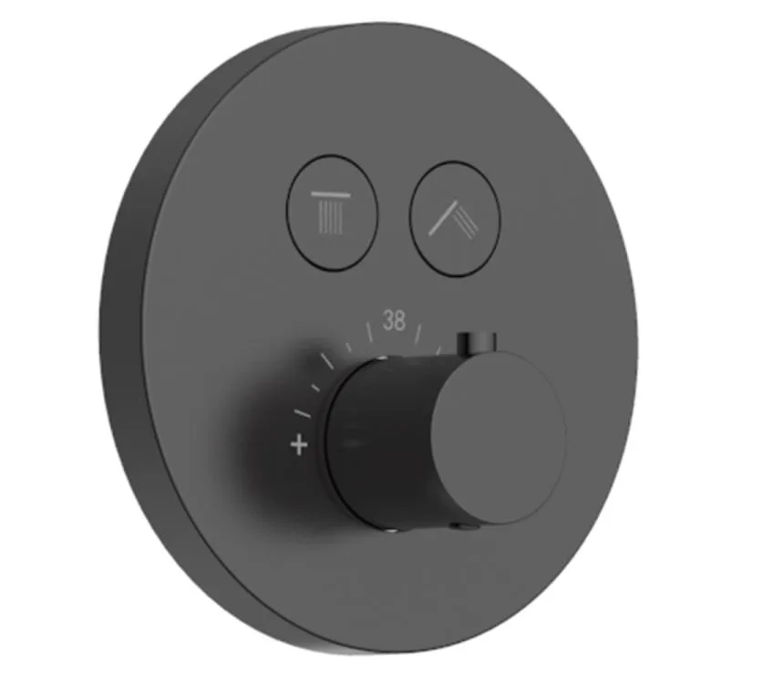Душевой комплект AQUAme AQM8401GM, С ВНУТРЕННЕЙ ЧАСТЬЮ, оружейная сталь Sancos — официальный сайт