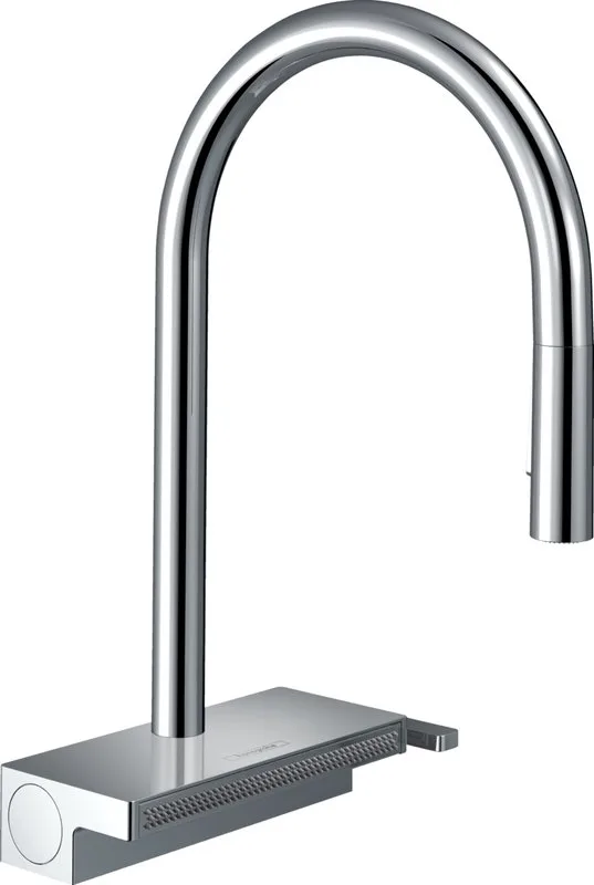 Смеситель для кухни Hansgrohe Aquno Select M81 Aquno Select M81 73831000 хром Sancos — официальный сайт