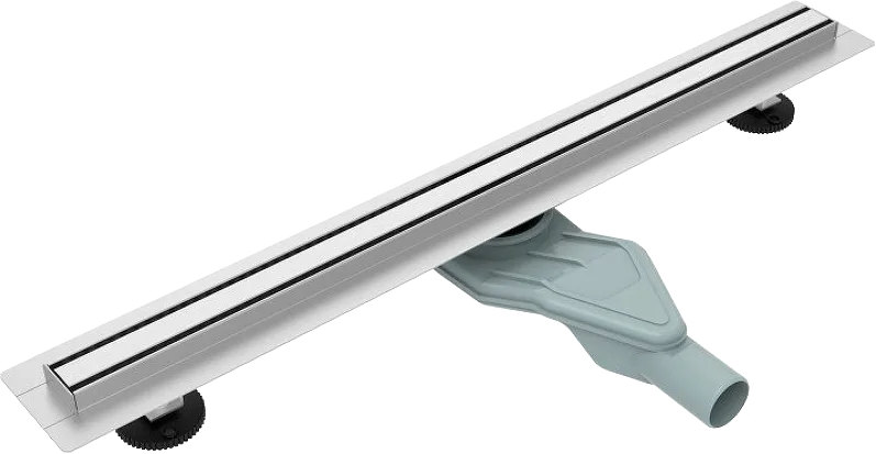 Душевой трап (лоток) Esbano Slim Side, 60 cм, матовый хром Sancos — официальный сайт
