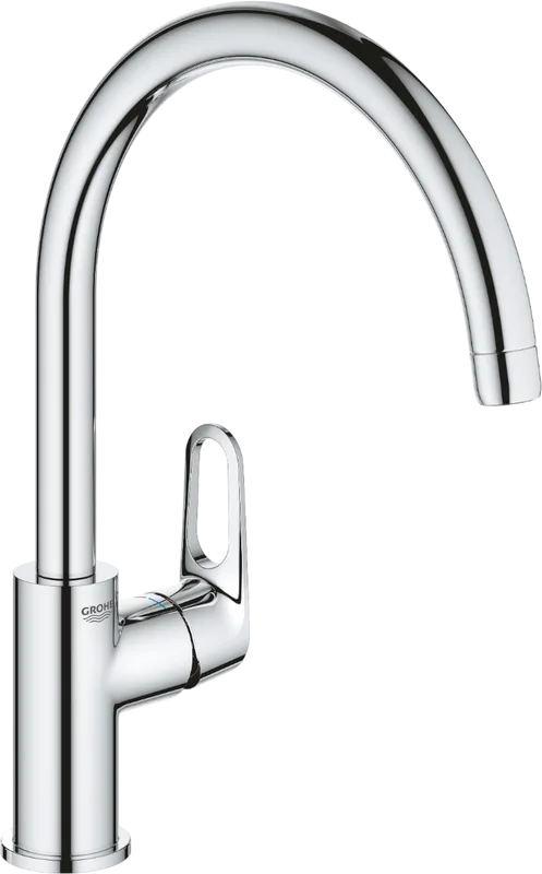 Смеситель для кухни Grohe 31538001 хром Sancos — официальный сайт