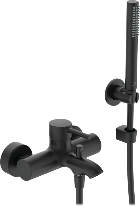 Смеситель для ванны с душем Ideal Standard Ceraline BC270XG, черный Sancos — официальный сайт