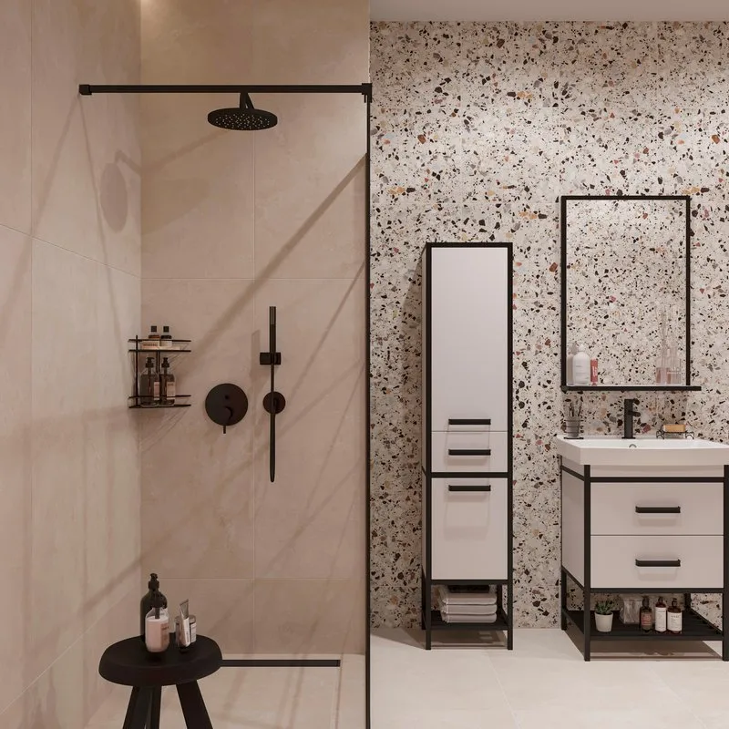 Душевой комплект VitrA Origin A4926636EXP, С ВНУТРЕННЕЙ ЧАСТЬЮ, матовый черный Sancos — официальный сайт