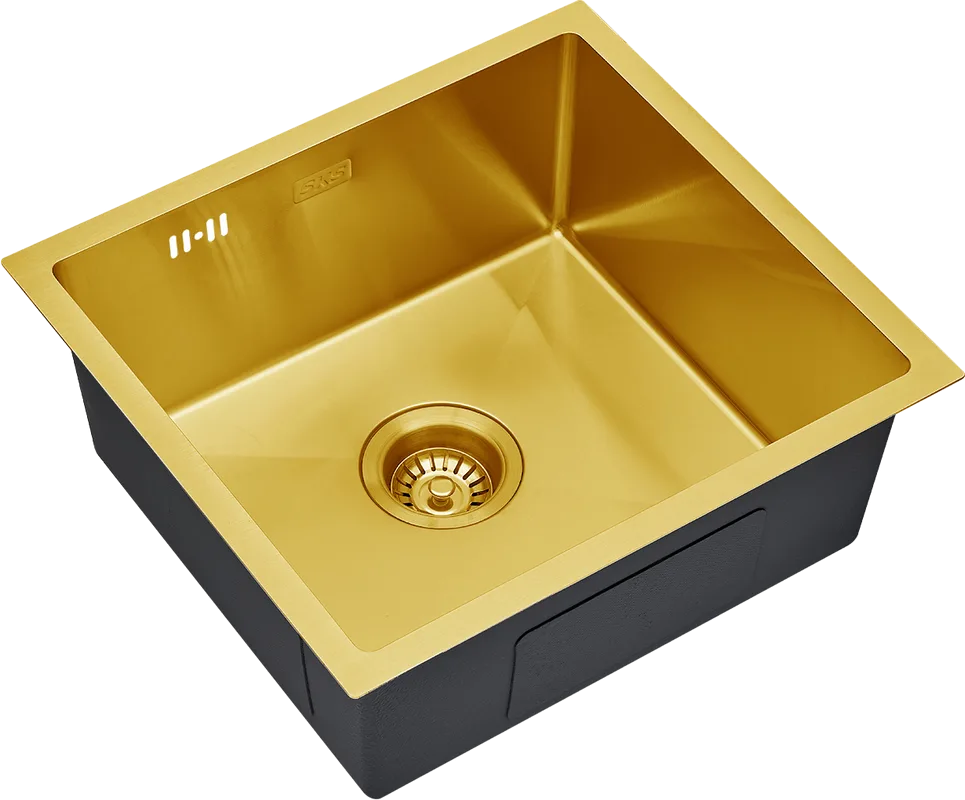 Мойка кухонная S.K.Sanitary SKS 4844 BRONZE с сифоном Sancos — официальный сайт