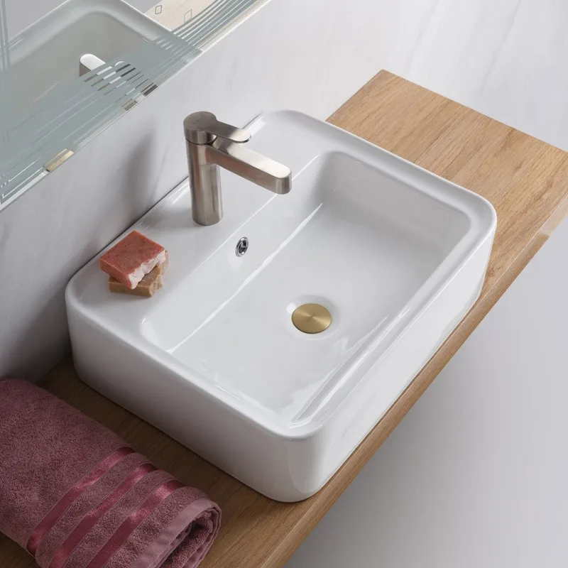 Накладная раковина BelBagno BB1367 Sancos — официальный сайт