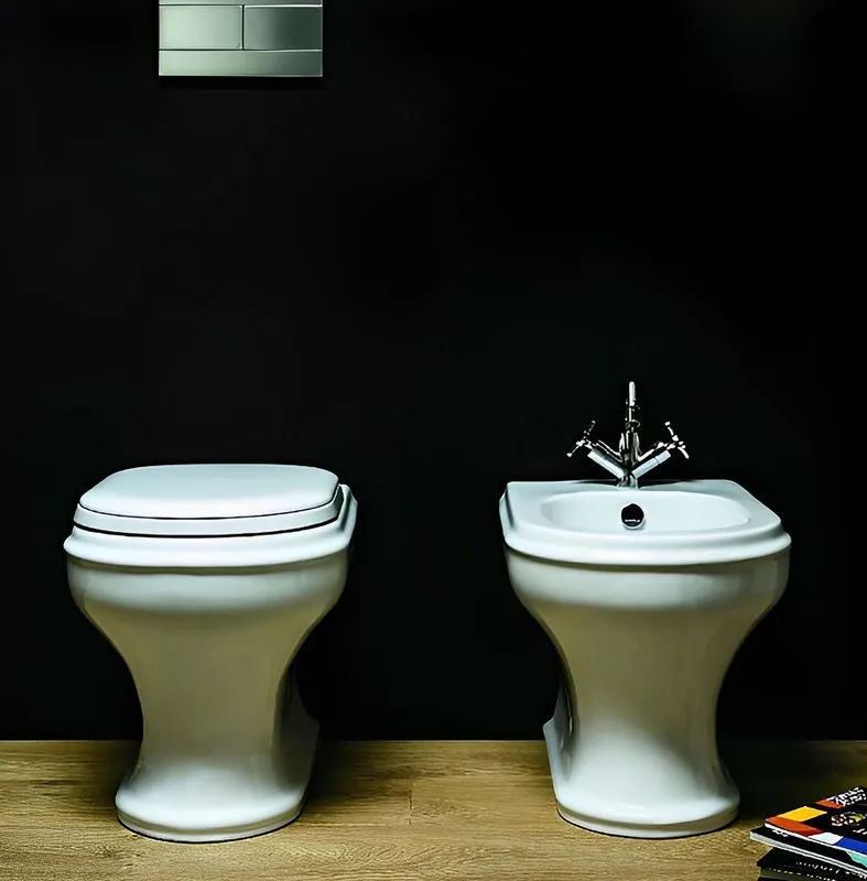 Биде напольное Azzurra Charme 52x40 Sancos — официальный сайт