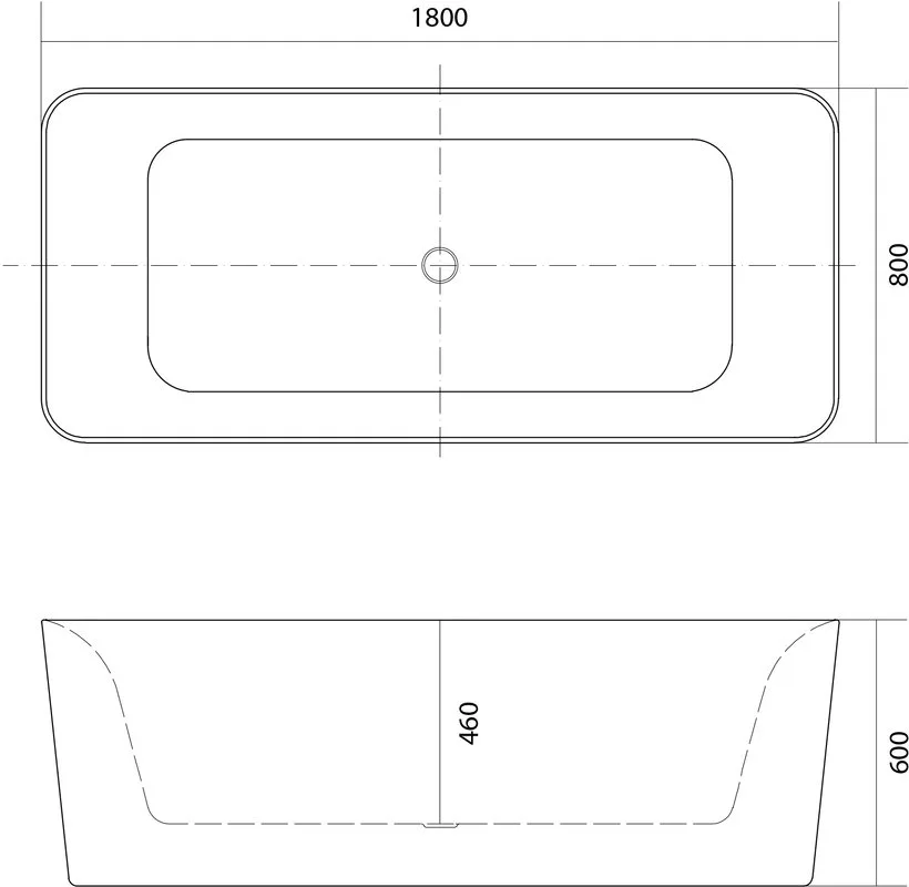 Акриловая ванна AQUATEK Квадро AQ-K27880 180x80 см, отдельностоящая, белая, на ножках Sancos — официальный сайт