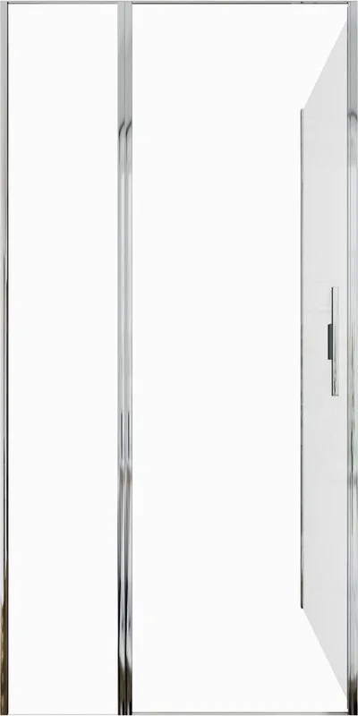 Душевой уголок Allen Brau Priority 100x80, профиль хром, стекло прозрачное Sancos — официальный сайт