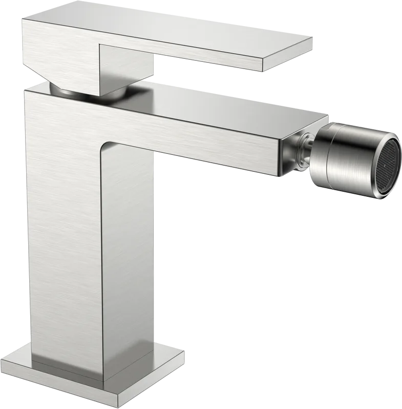 Смеситель для биде Boheme Qubic 476-NB brushed nickel Sancos — официальный сайт