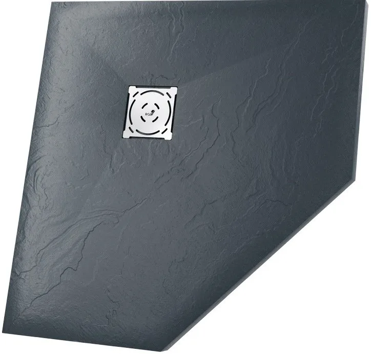Поддон для душа RGW Stone Tray ST/T-0100G 100х100х2,5 графит Sancos — официальный сайт
