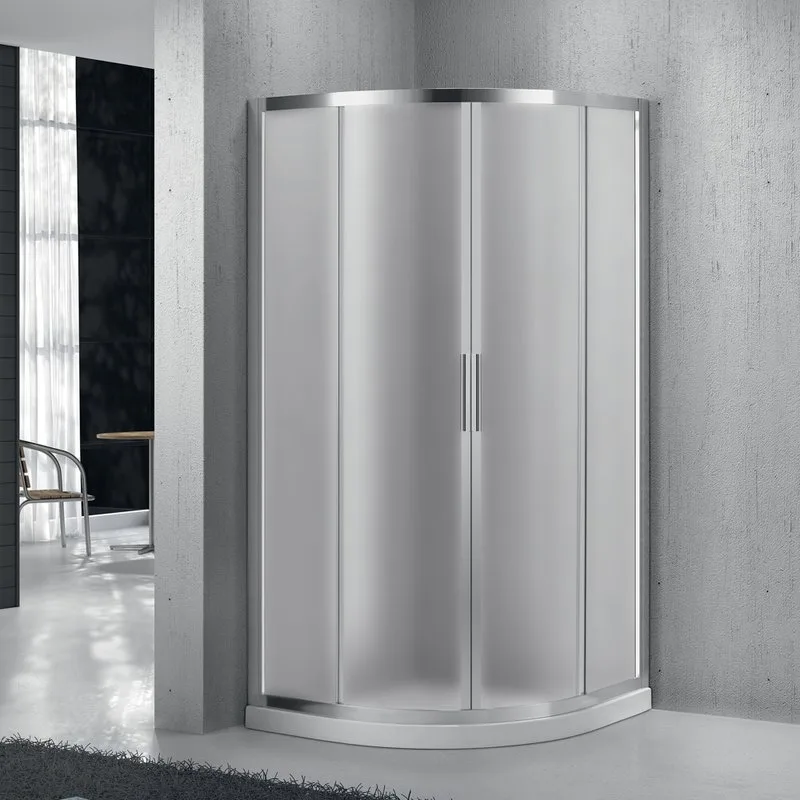 Душевой уголок BelBagno Sela R-2-90-P-Cr стекло рифленое Sancos — официальный сайт