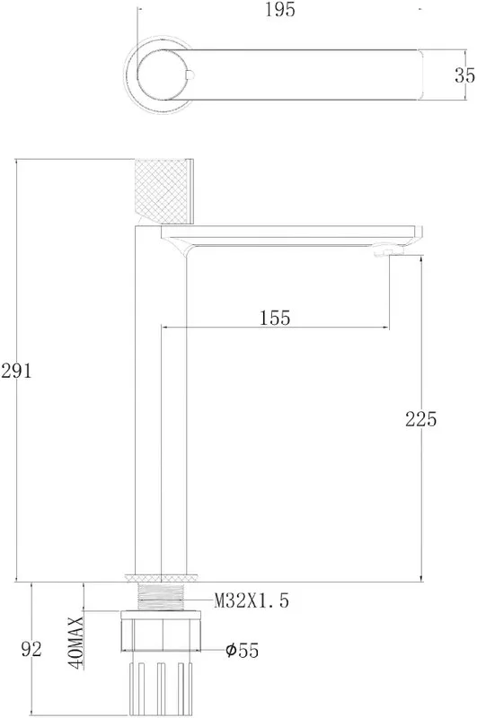 Смеситель для раковины Allen Brau Liberty 5.33002-31 черный матовый Sancos — официальный сайт