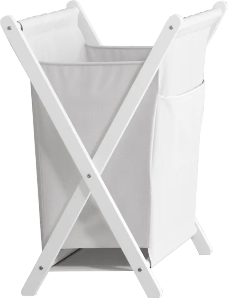 Корзина для белья Wasserkraft Nau WB-773-L белая
