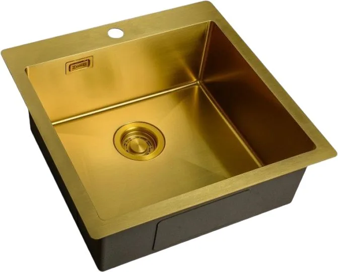 Мойка кухонная Zorg Light ZL R 510510 BRONZE Sancos — официальный сайт