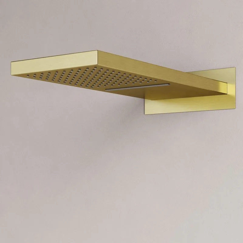 Душевой комплект Sancos Linn SC9023BG С ВНУТРЕННЕЙ ЧАСТЬЮ, брашированное золото, PVD покрытие Sancos — официальный сайт