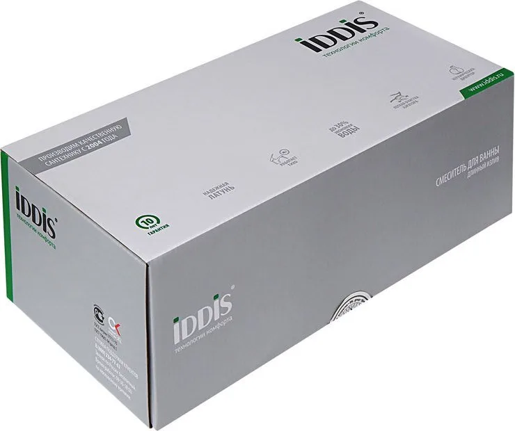 Смеситель с длинным изливом для ванны IDDIS Zodiac ZODSBL2i10 Sancos — официальный сайт