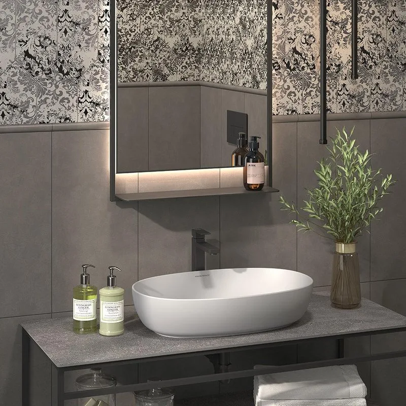 Накладная раковина KERAMA MARAZZI Plaza PLR.wb.60 Sancos — официальный сайт