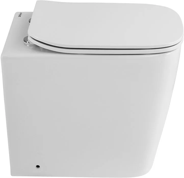 Унитаз приставной напольный BelBagno Albano BB120CBR сиденье BB903SC с микролифтом, безободковый, гл Sancos — официальный сайт