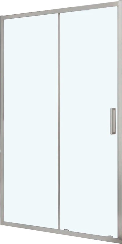 Душевая дверь в нишу BelBagno Luce BF-1-100-C-Cr профиль хром, стекло прозрачное Sancos — официальный сайт