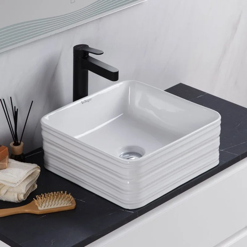 Накладная раковина BelBagno BB1421 накладная Sancos — официальный сайт