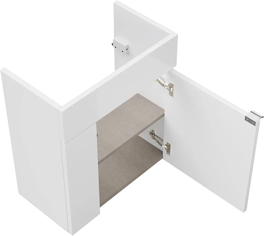 Тумба под раковину без столешницы KERAMA MARAZZI Lato 50 подвесная, белая глянцевая Sancos — официальный сайт