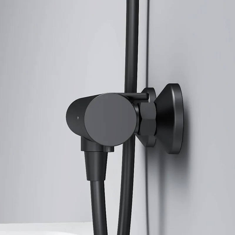 Термостатический смеситель AM.PM X-Joy F85A40022, для душа, черный Sancos — официальный сайт