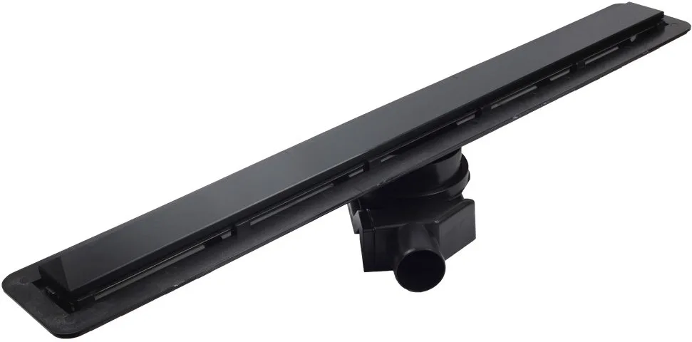 Душевой трап (лоток) Pestan Confluo Frameless Line 300 black glass Sancos — официальный сайт