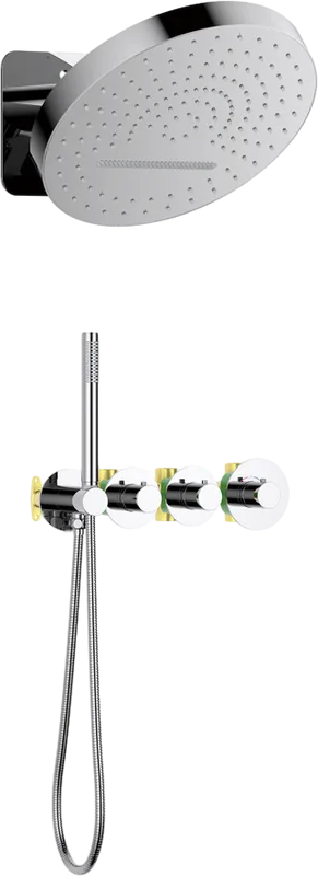 Душевой комплект Timo Saona SX-2329/00SM, С ВНУТРЕННЕЙ ЧАСТЬЮ, с термостатом, хром Sancos — официальный сайт