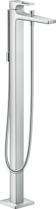 Напольный смеситель для ванны с душем Hansgrohe Metropol 74532000, хром Sancos — официальный сайт