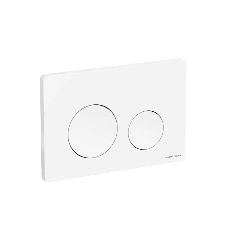 Кнопка смыва Ceramicanova Balance Circle CN12-001W глянцевый белый Sancos — официальный сайт