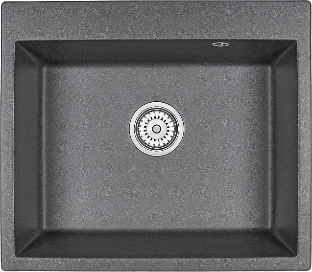 Мойка кухонная Granula 6001, графит Sancos — официальный сайт