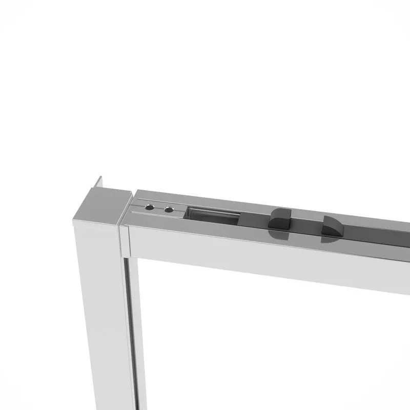 Душевая дверь в нишу Vincea Slim Soft VDS-1SS120CLBN 120 см, профиль брашированный никель, стекло пр Sancos — официальный сайт