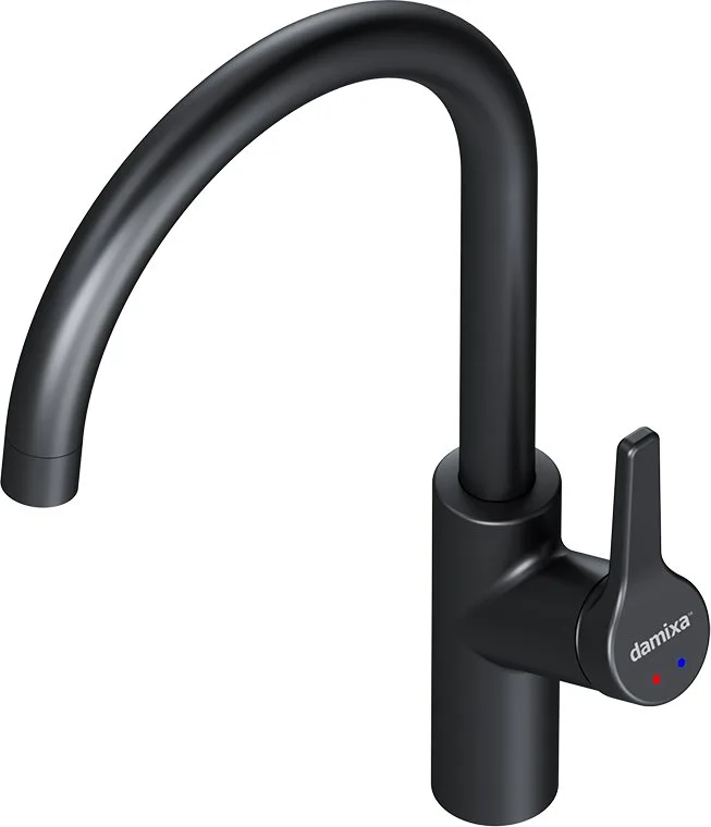Смеситель для кухни Damixa Eclipse 310720300 чёрный Sancos — официальный сайт