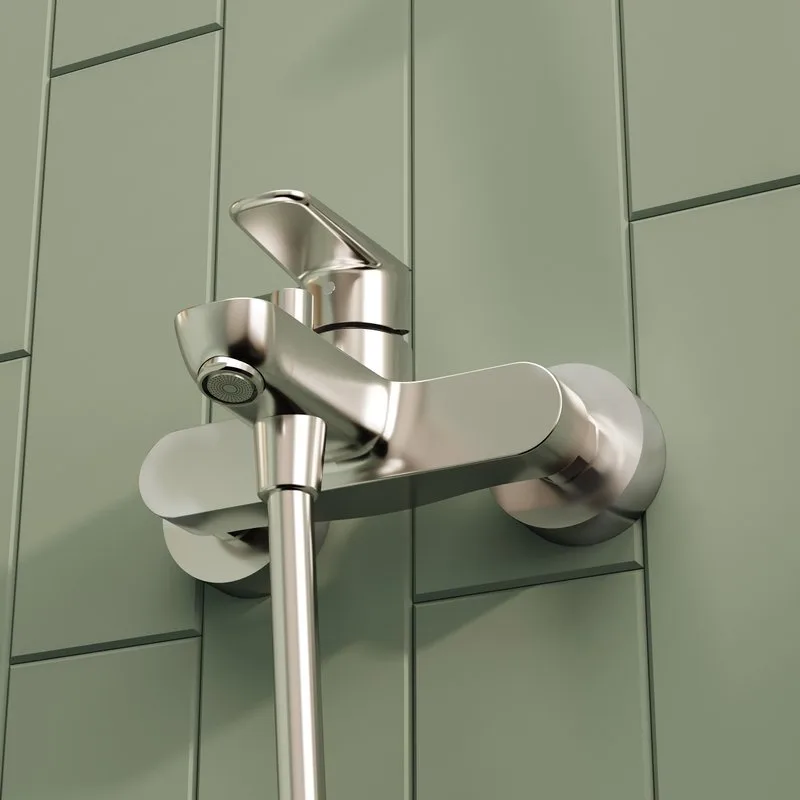 Смеситель для ванны с душем VitrA Flow Soft A42946EXP, хром Sancos — официальный сайт
