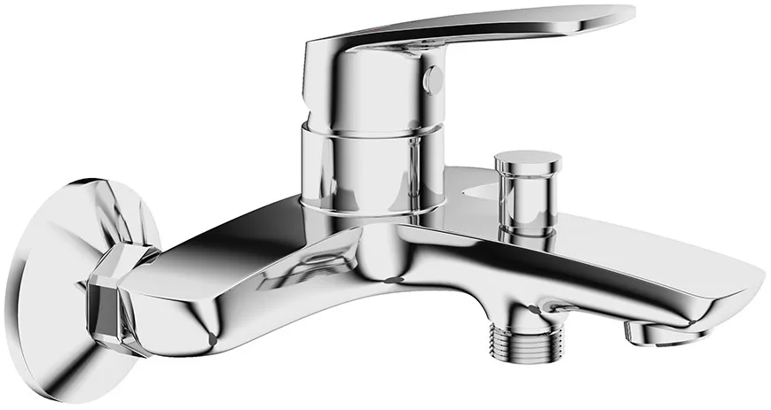 Смеситель для ванны с душем Aqueduto Suave SUA0600, хром Sancos — официальный сайт