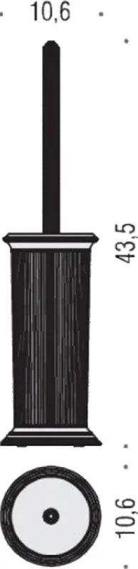Ершик Colombo Design Hermitage В3306.OA бронза Sancos — официальный сайт