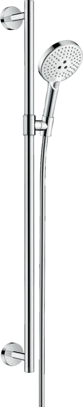 Душевой гарнитур Hansgrohe Raindance Select S 26322400, белый - хром Sancos — официальный сайт