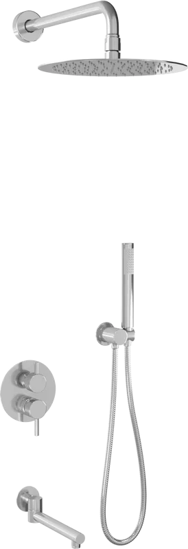 Душевой комплект RGW Shower Panels SP-55, С ВНУТРЕННЕЙ ЧАСТЬЮ, хром Sancos — официальный сайт