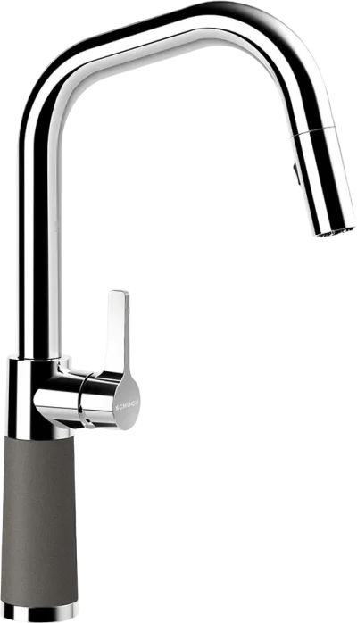 Смеситель для кухни Schock Cristalite SC-530-D выдвижной излив, баварский камень Sancos — официальный сайт