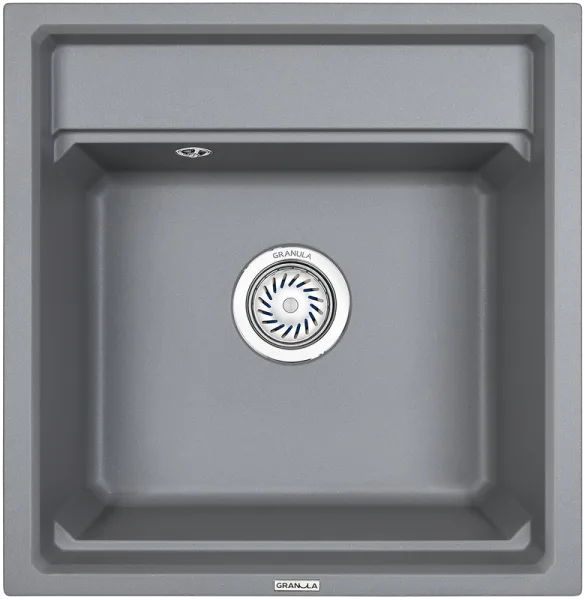 Мойка кухонная Granula Kitchen Space 5002, алюминиум