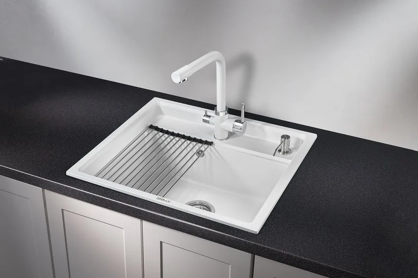 Мойка кухонная Granula Kitchen Space 6003, арктик Sancos — официальный сайт
