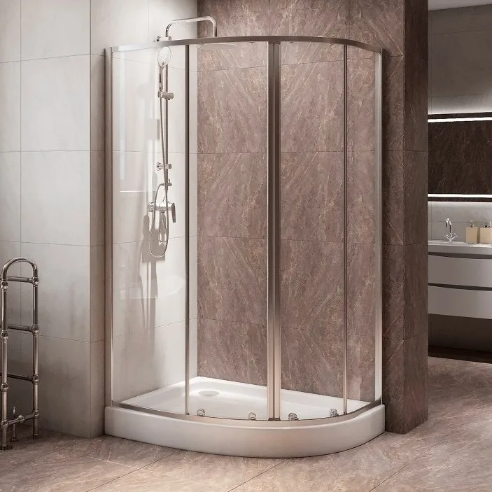 Душевой уголок BelBagno Due RH-2-120/80-C-Cr Sancos — официальный сайт