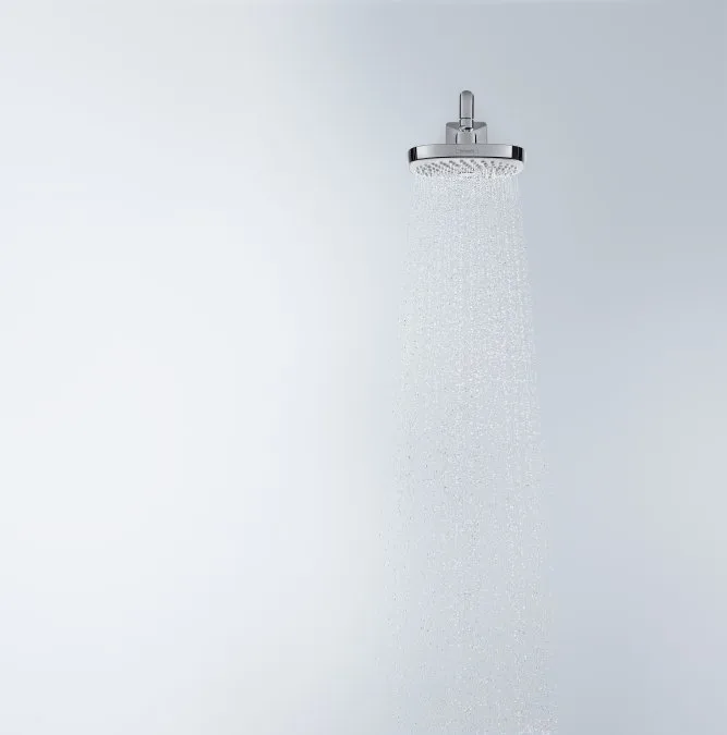 Верхний душ Hansgrohe Croma Select E 180 26524000 хром Sancos — официальный сайт