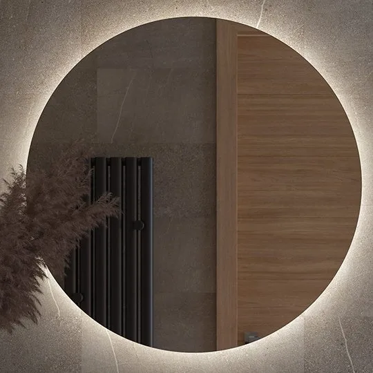 Зеркало круглое Defesto Opti DF 2846 90 с LED-подсветкой, 4500К