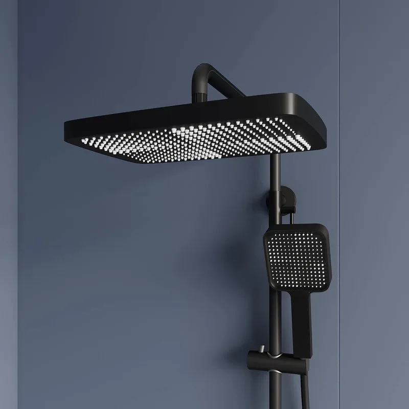 Душевая стойка RGW Shower Panels SP-35-B, черная Sancos — официальный сайт