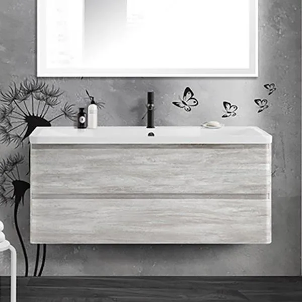 Тумба под раковину без столешницы BelBagno Albano 120 подвесная, rovere vintage bianco Sancos — официальный сайт