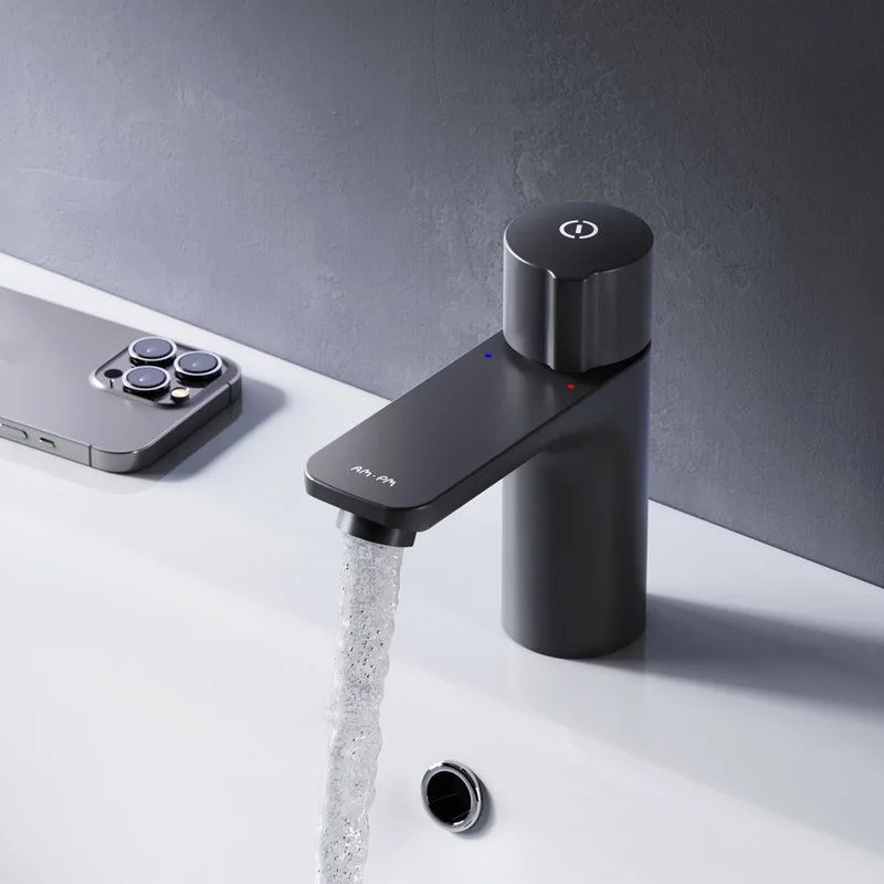 Смеситель для раковины AM.PM X-Joy TouchReel F85A02522 черный Sancos — официальный сайт