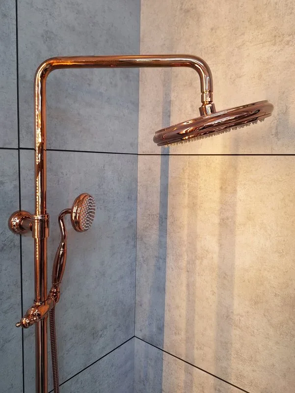 Душевая стойка AltroBagno Beatrice 030423 ROr, розовое золото Sancos — официальный сайт